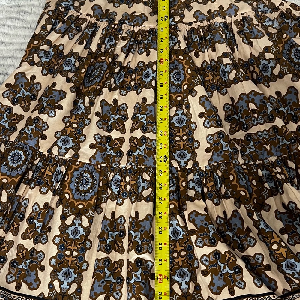 Cara Cara Melanie stonewash Rita tile bohemian kirt size XL. - Picture 4 of 6
